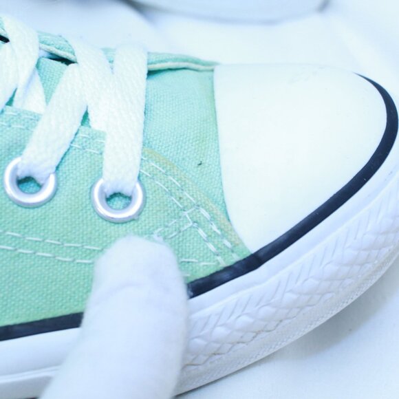 Converse Chuck Taylor All Star Unisex M 9 W 11 Aqua Low Top Sneakers - 136565F - Picture 3 of 12